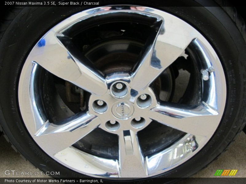 Super Black / Charcoal 2007 Nissan Maxima 3.5 SE