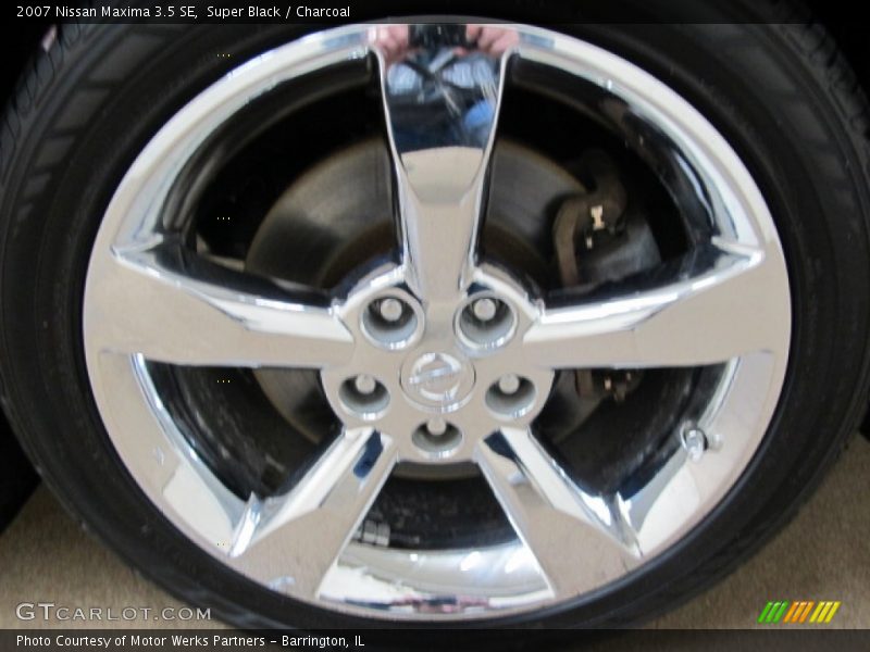 Super Black / Charcoal 2007 Nissan Maxima 3.5 SE