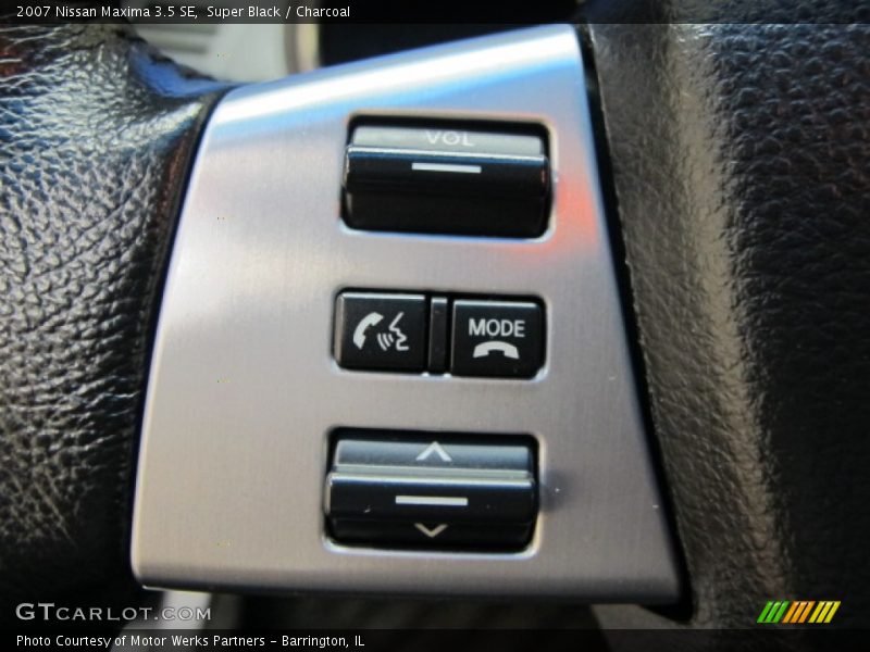 Super Black / Charcoal 2007 Nissan Maxima 3.5 SE