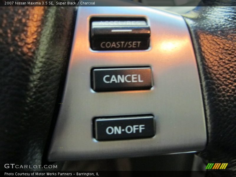 Super Black / Charcoal 2007 Nissan Maxima 3.5 SE