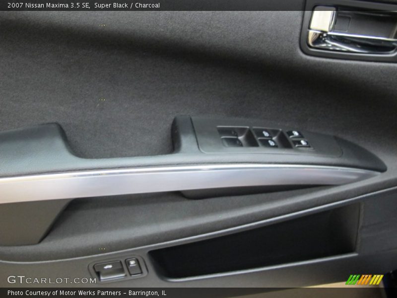 Super Black / Charcoal 2007 Nissan Maxima 3.5 SE
