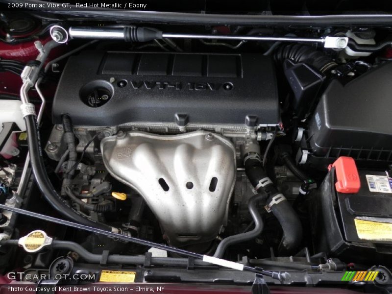 2009 Vibe GT Engine - 2.4 Liter DOHC 16V VVT-i 4 Cylinder