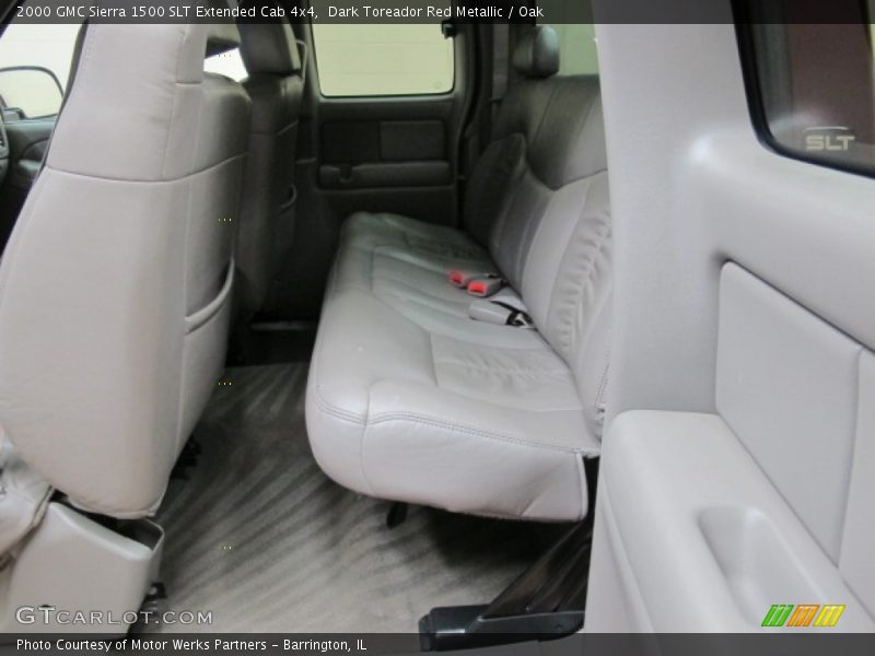 Dark Toreador Red Metallic / Oak 2000 GMC Sierra 1500 SLT Extended Cab 4x4