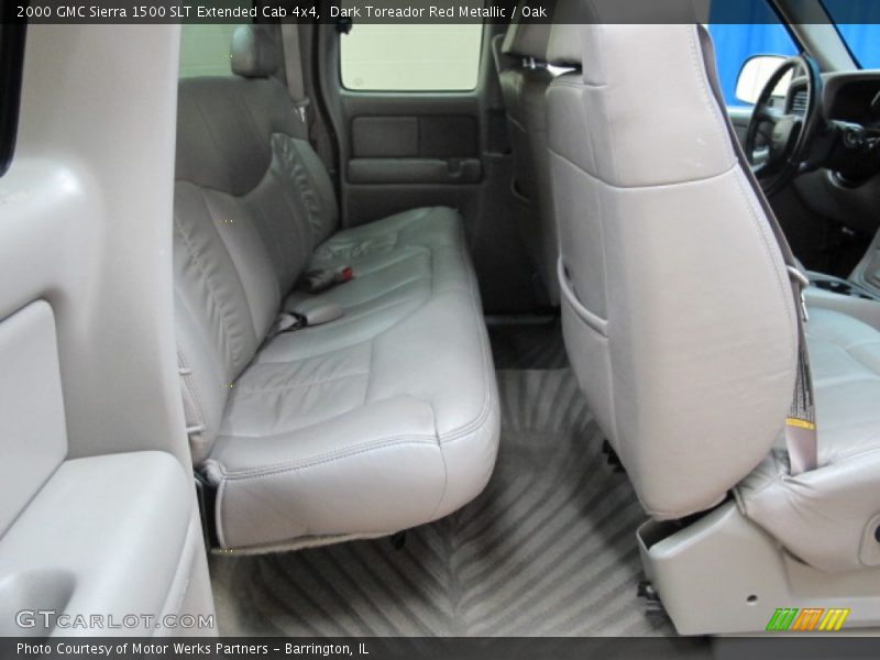Dark Toreador Red Metallic / Oak 2000 GMC Sierra 1500 SLT Extended Cab 4x4