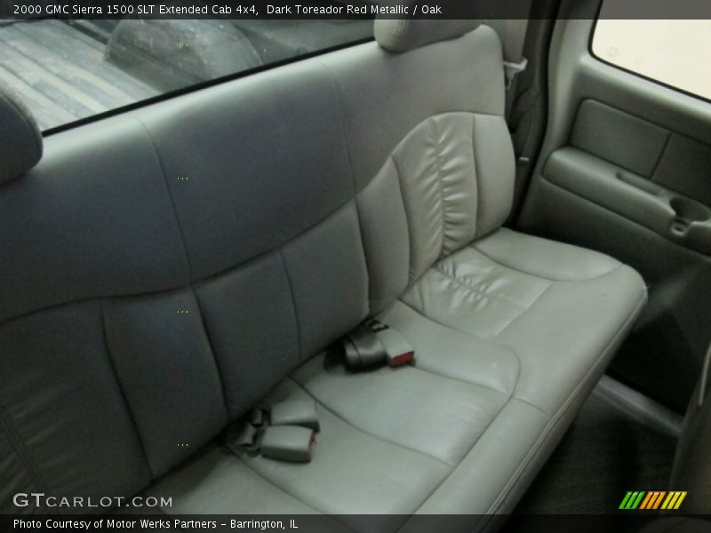 Dark Toreador Red Metallic / Oak 2000 GMC Sierra 1500 SLT Extended Cab 4x4