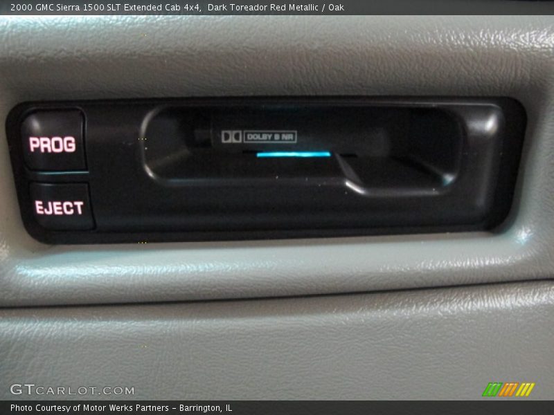 Dark Toreador Red Metallic / Oak 2000 GMC Sierra 1500 SLT Extended Cab 4x4