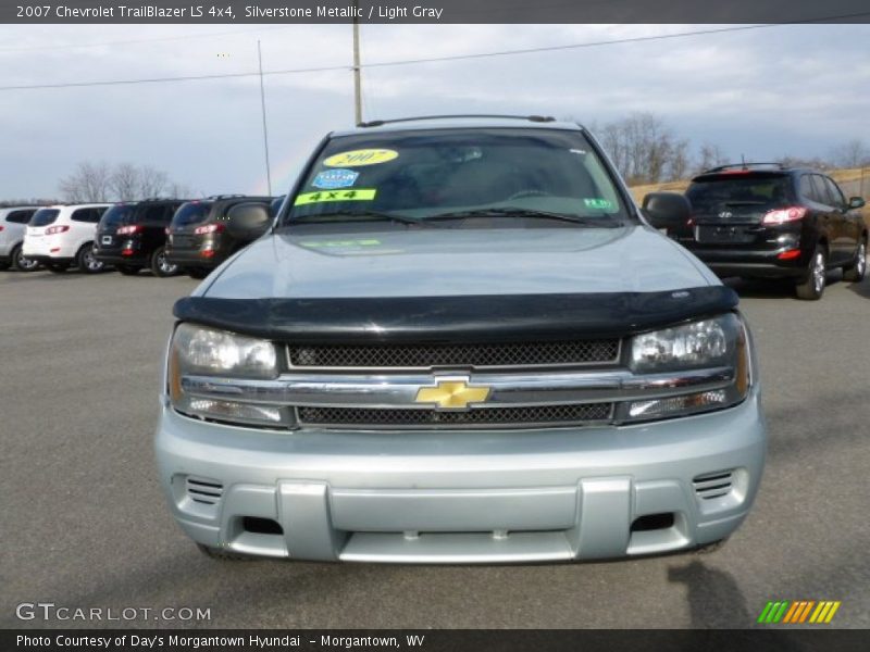 Silverstone Metallic / Light Gray 2007 Chevrolet TrailBlazer LS 4x4