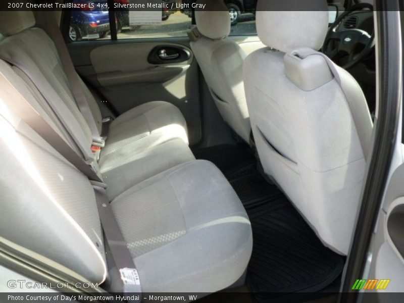 Silverstone Metallic / Light Gray 2007 Chevrolet TrailBlazer LS 4x4