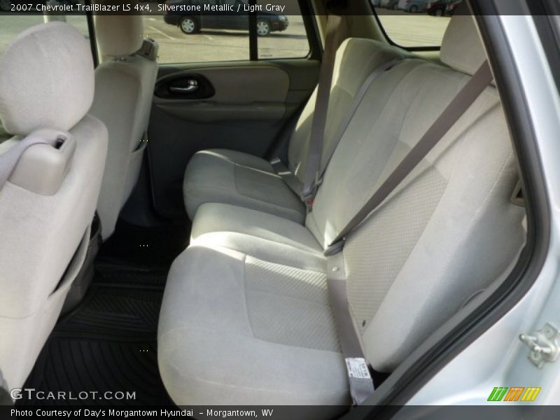 Silverstone Metallic / Light Gray 2007 Chevrolet TrailBlazer LS 4x4