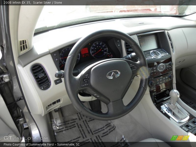 Scarlet Silver / Stone 2008 Infiniti EX 35