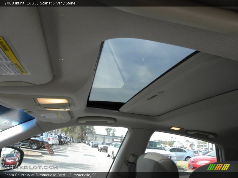 Scarlet Silver / Stone 2008 Infiniti EX 35