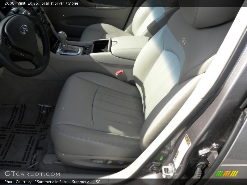 Scarlet Silver / Stone 2008 Infiniti EX 35