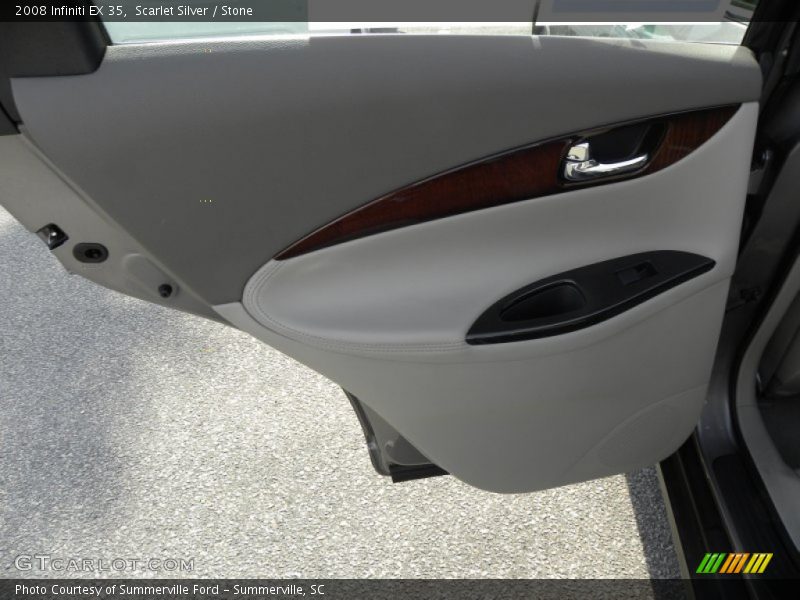 Scarlet Silver / Stone 2008 Infiniti EX 35