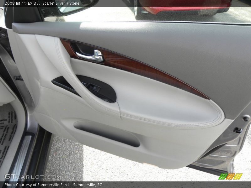 Scarlet Silver / Stone 2008 Infiniti EX 35
