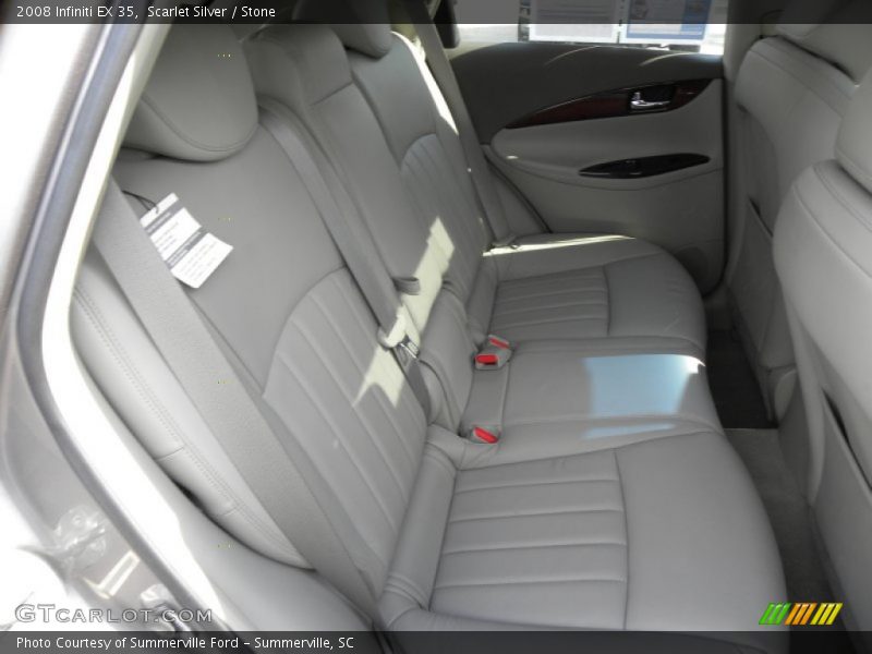 Scarlet Silver / Stone 2008 Infiniti EX 35