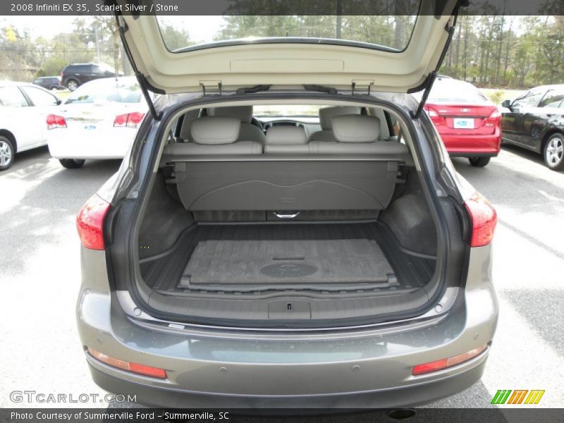 Scarlet Silver / Stone 2008 Infiniti EX 35