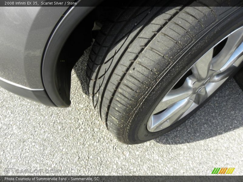 Scarlet Silver / Stone 2008 Infiniti EX 35