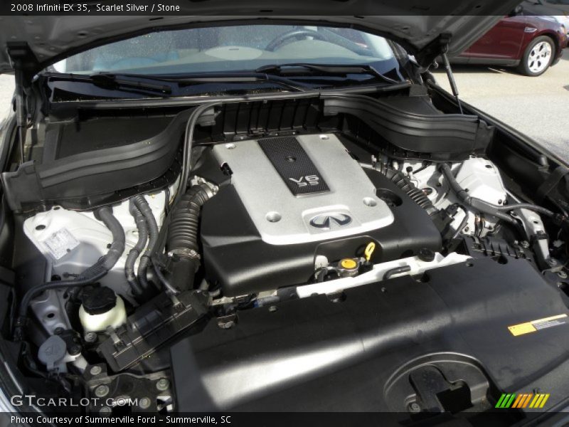 Scarlet Silver / Stone 2008 Infiniti EX 35