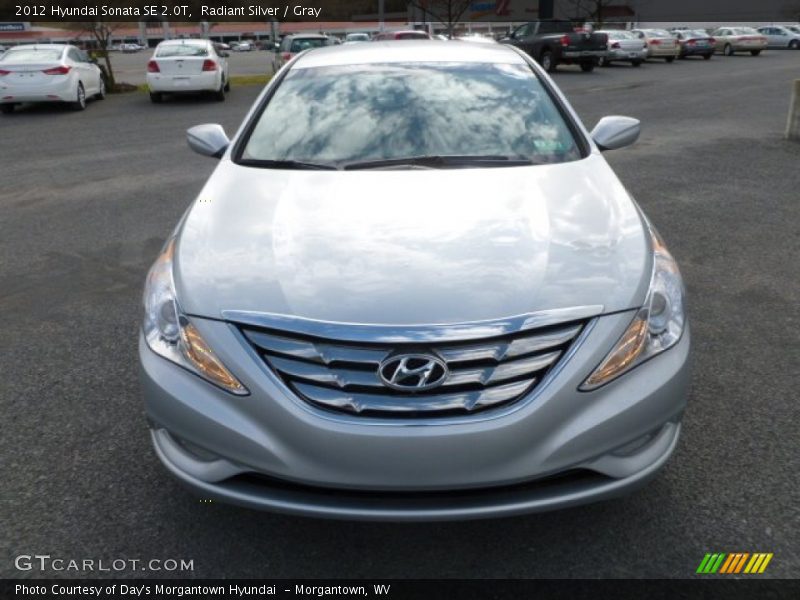 Radiant Silver / Gray 2012 Hyundai Sonata SE 2.0T