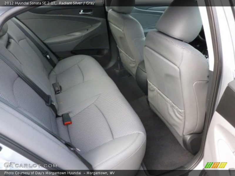Radiant Silver / Gray 2012 Hyundai Sonata SE 2.0T