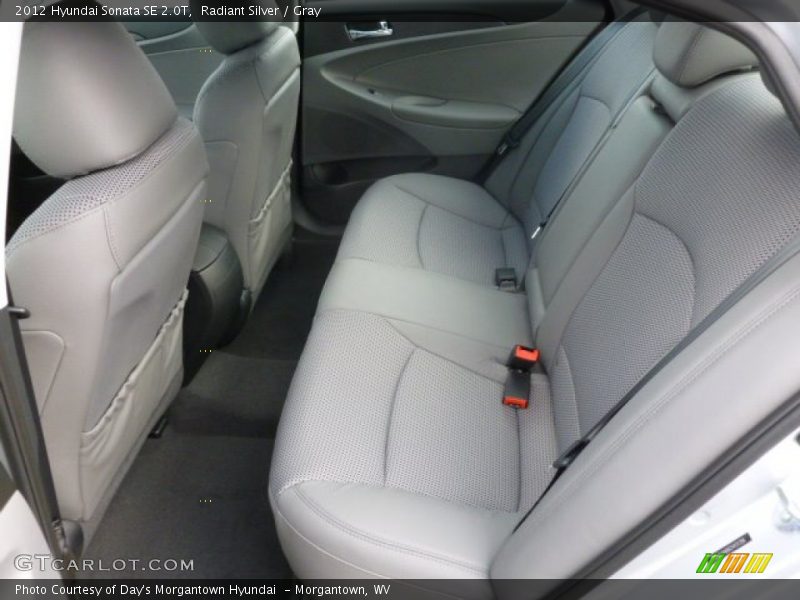 Radiant Silver / Gray 2012 Hyundai Sonata SE 2.0T