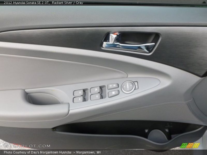 Radiant Silver / Gray 2012 Hyundai Sonata SE 2.0T