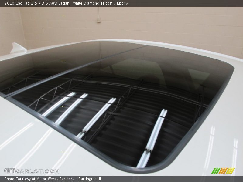 White Diamond Tricoat / Ebony 2010 Cadillac CTS 4 3.6 AWD Sedan