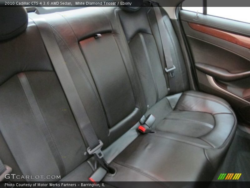 White Diamond Tricoat / Ebony 2010 Cadillac CTS 4 3.6 AWD Sedan