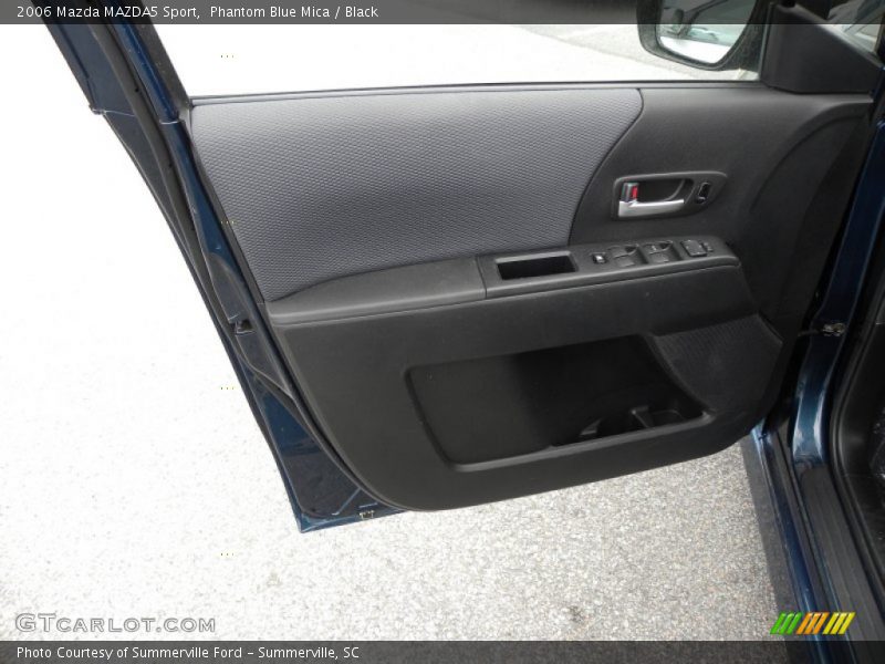Phantom Blue Mica / Black 2006 Mazda MAZDA5 Sport