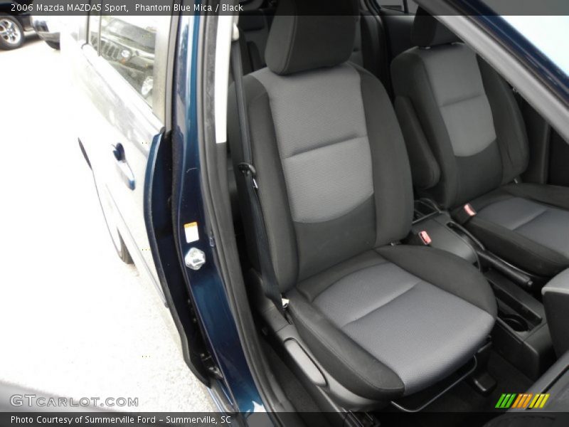 Phantom Blue Mica / Black 2006 Mazda MAZDA5 Sport