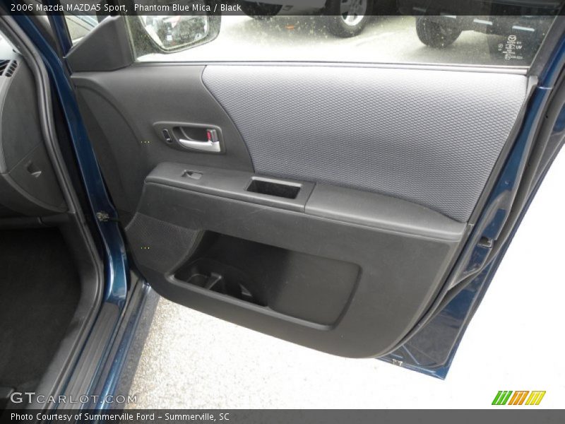 Phantom Blue Mica / Black 2006 Mazda MAZDA5 Sport