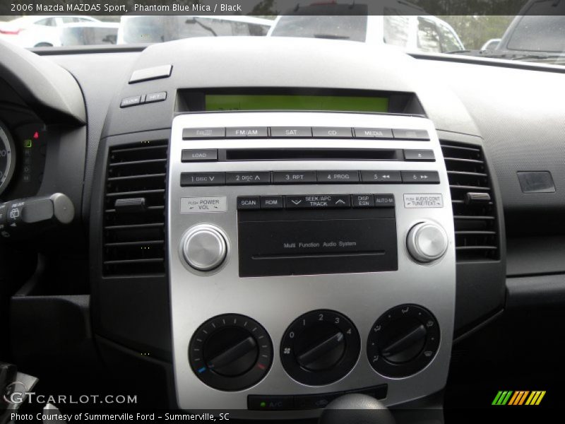 Phantom Blue Mica / Black 2006 Mazda MAZDA5 Sport