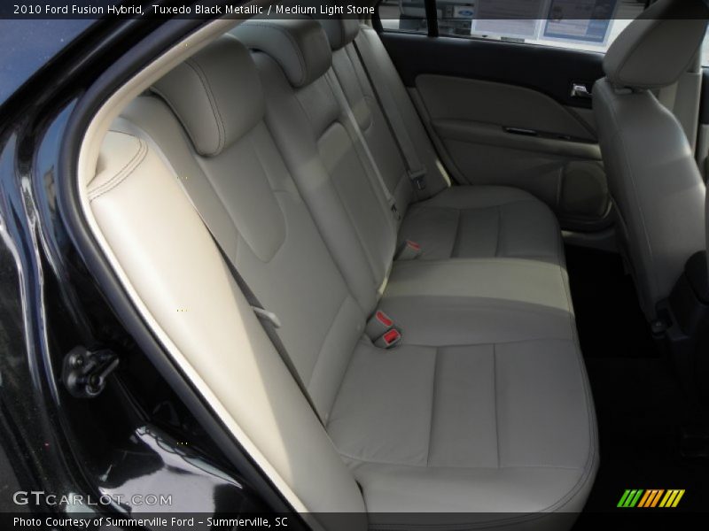 Tuxedo Black Metallic / Medium Light Stone 2010 Ford Fusion Hybrid