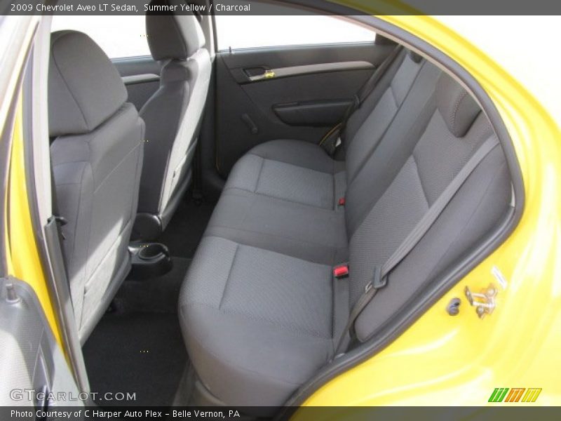 Summer Yellow / Charcoal 2009 Chevrolet Aveo LT Sedan