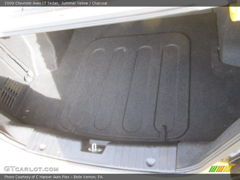 Summer Yellow / Charcoal 2009 Chevrolet Aveo LT Sedan