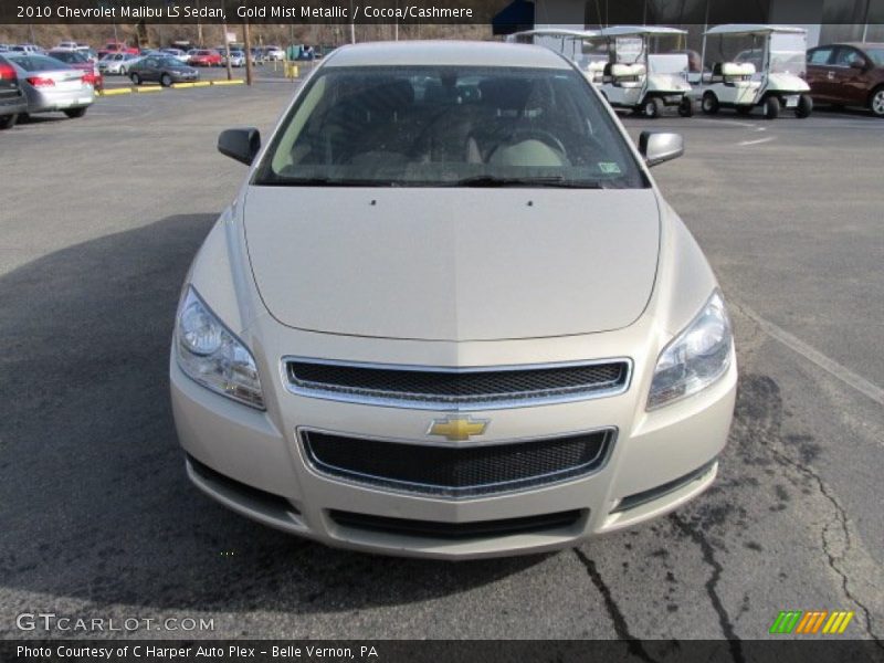 Gold Mist Metallic / Cocoa/Cashmere 2010 Chevrolet Malibu LS Sedan