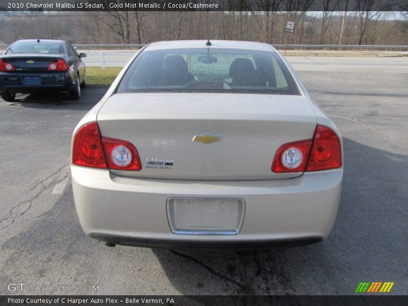 Gold Mist Metallic / Cocoa/Cashmere 2010 Chevrolet Malibu LS Sedan