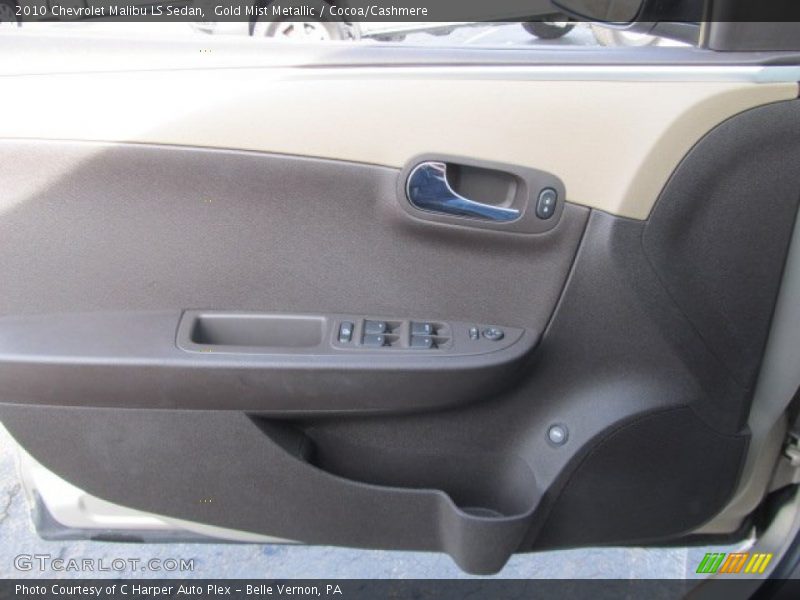 Gold Mist Metallic / Cocoa/Cashmere 2010 Chevrolet Malibu LS Sedan