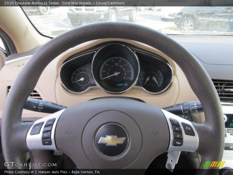 Gold Mist Metallic / Cocoa/Cashmere 2010 Chevrolet Malibu LS Sedan