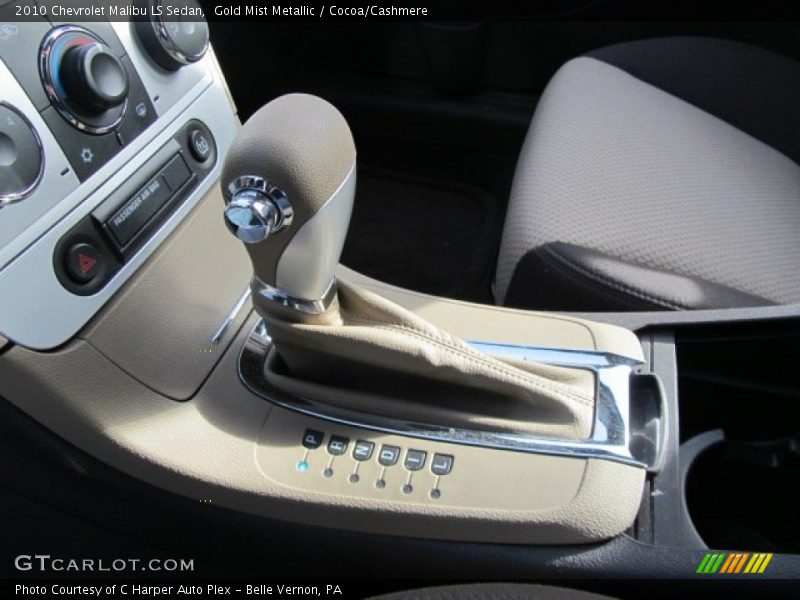 Gold Mist Metallic / Cocoa/Cashmere 2010 Chevrolet Malibu LS Sedan