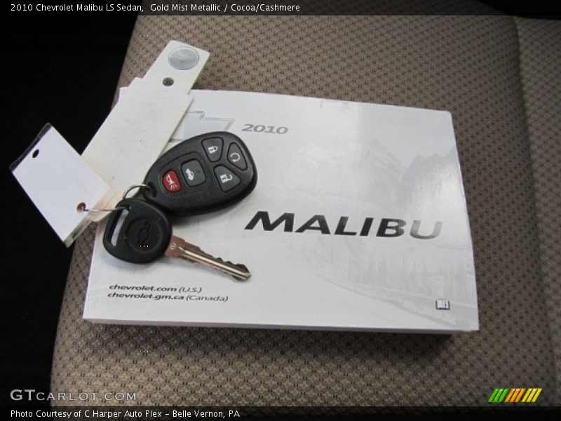 Gold Mist Metallic / Cocoa/Cashmere 2010 Chevrolet Malibu LS Sedan