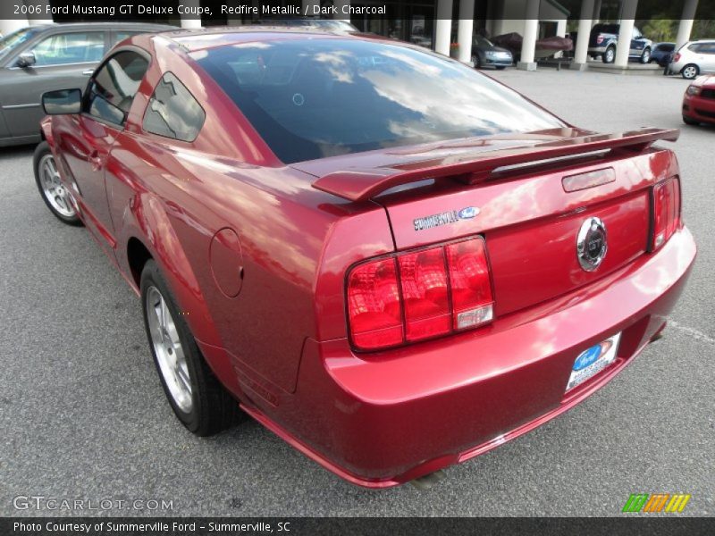 Redfire Metallic / Dark Charcoal 2006 Ford Mustang GT Deluxe Coupe