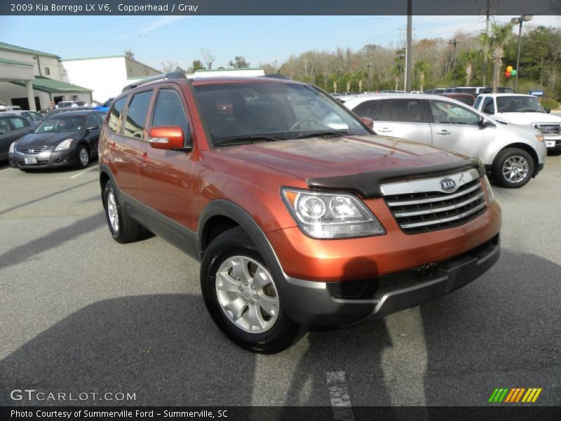 Copperhead / Gray 2009 Kia Borrego LX V6