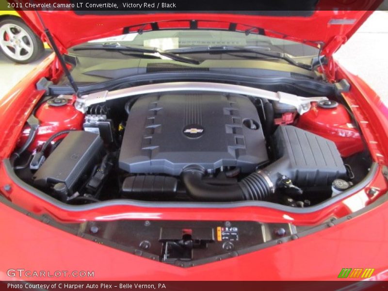 Victory Red / Black 2011 Chevrolet Camaro LT Convertible