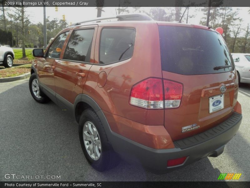 Copperhead / Gray 2009 Kia Borrego LX V6