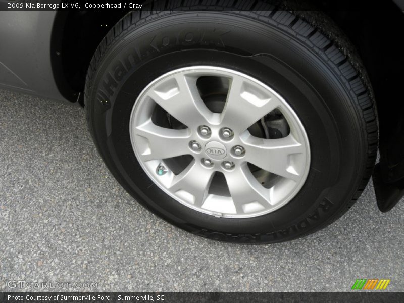 Copperhead / Gray 2009 Kia Borrego LX V6