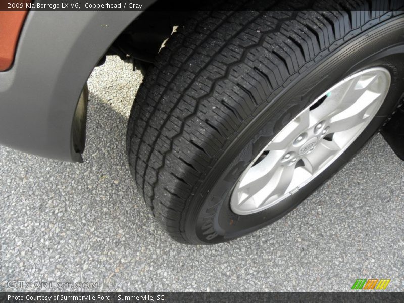 Copperhead / Gray 2009 Kia Borrego LX V6