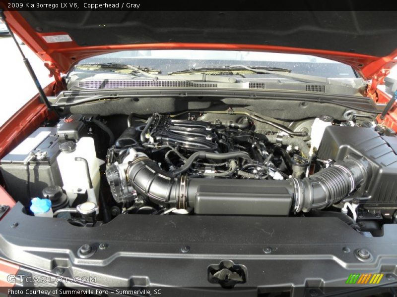 Copperhead / Gray 2009 Kia Borrego LX V6