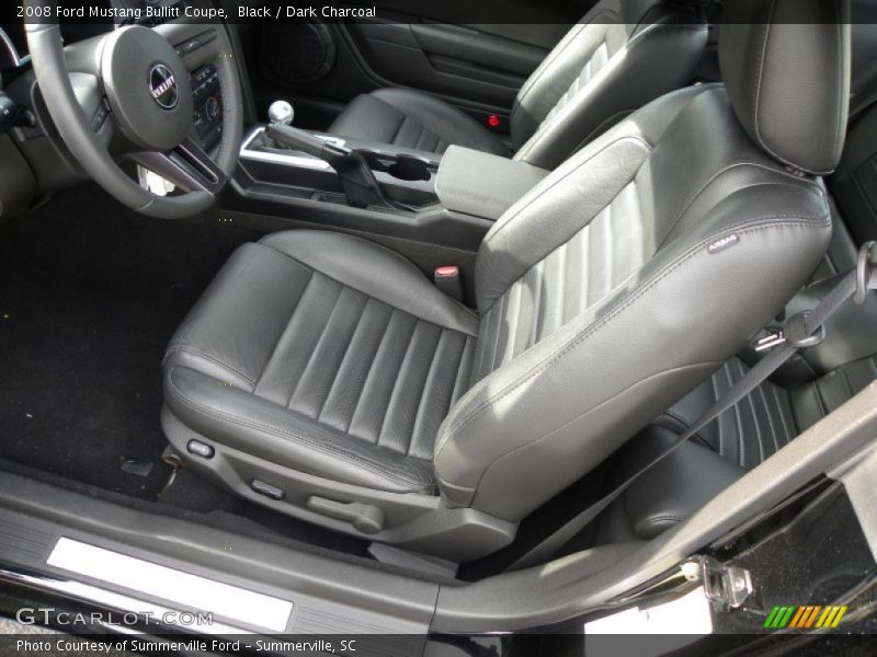 Black / Dark Charcoal 2008 Ford Mustang Bullitt Coupe