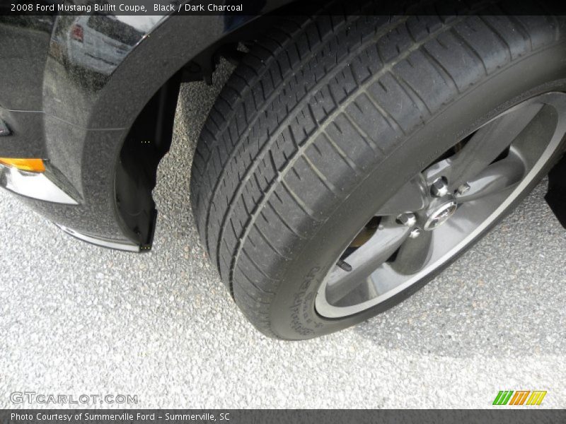 Black / Dark Charcoal 2008 Ford Mustang Bullitt Coupe